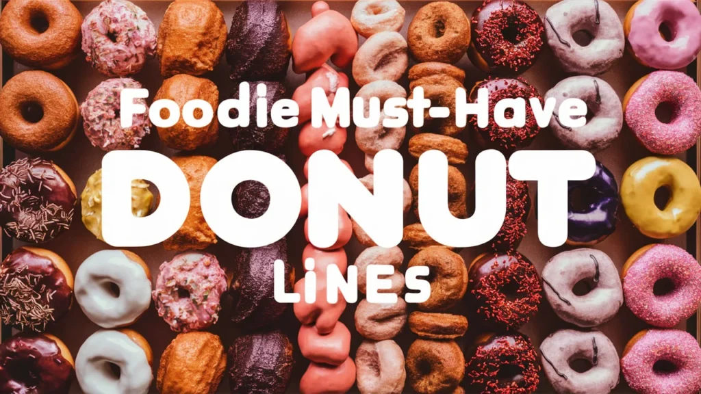 Foodie Must-Have Donut Lines