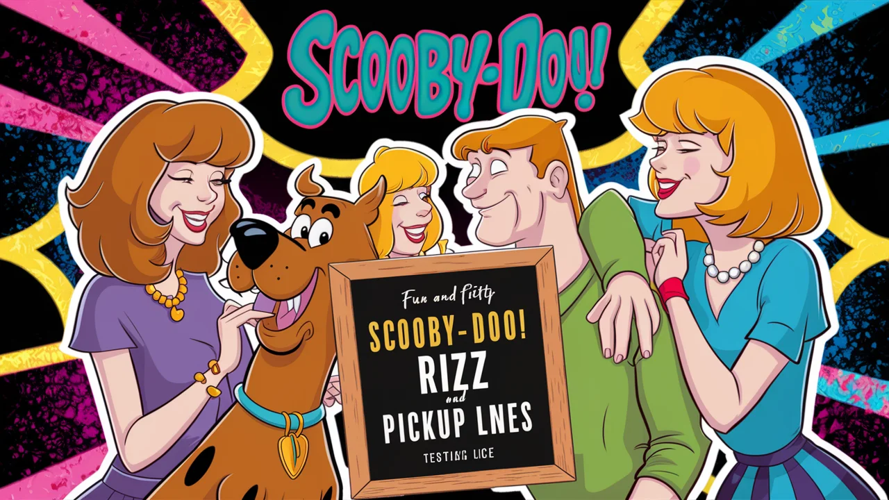 Fun and Flirty Scooby-Doo Rizz & Pickup Lines