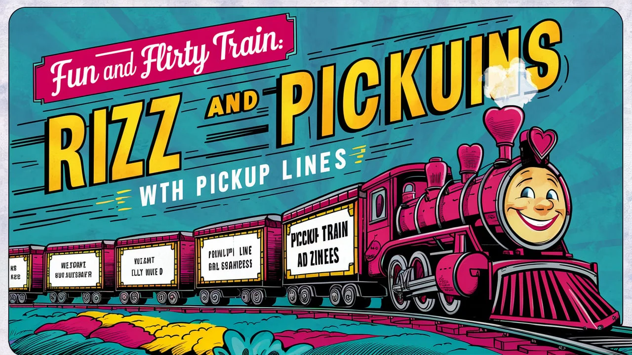 Fun and Flirty Train Rizz & Pickup Lines 