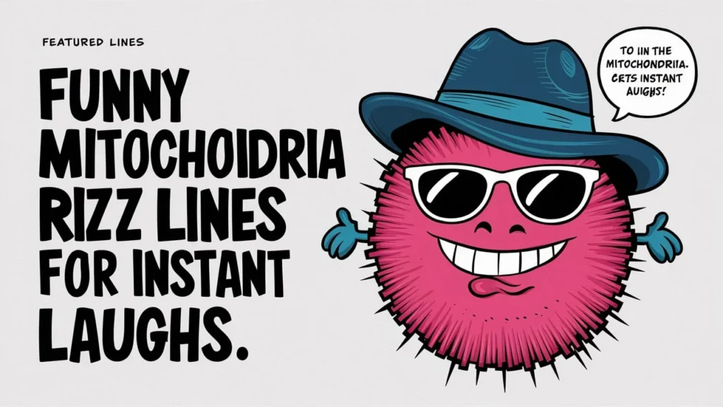 Funny Mitochondria Rizz Lines for Instant Laughs