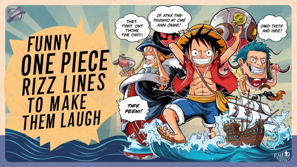 Funny One-Piece Rizz Lines to Make Them Laugh