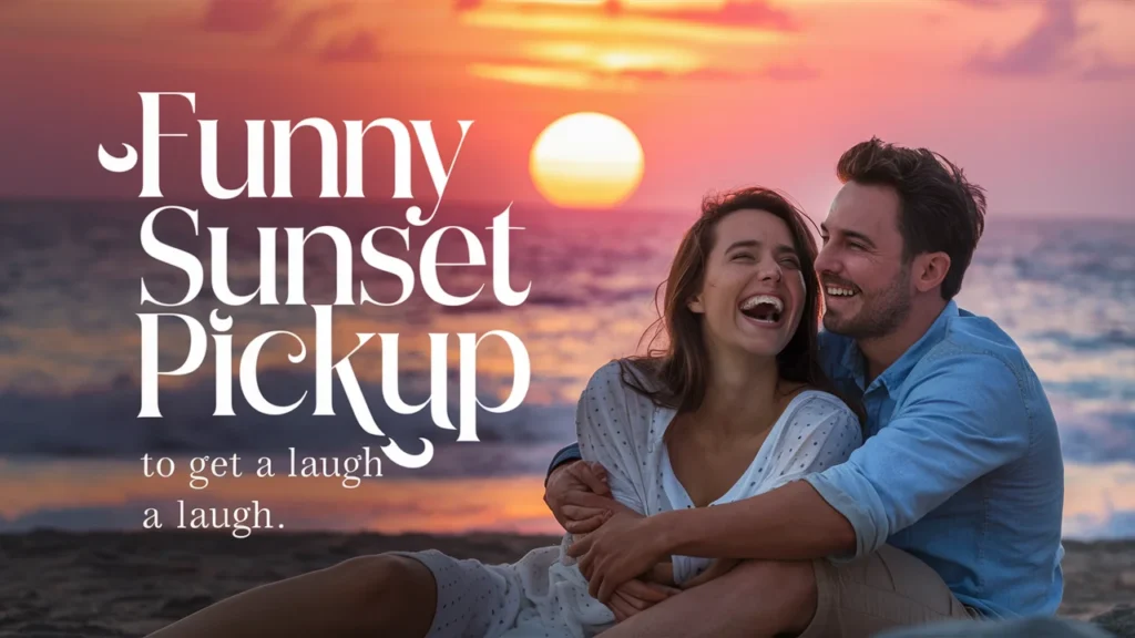 Funny Sunset Pickup Lines to Get a Laugh