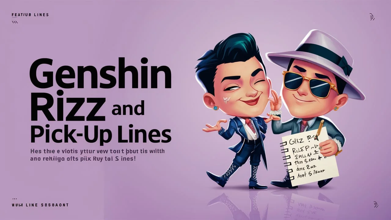 Genshin Rizz & Pick-Up Lines to Impress and Charm