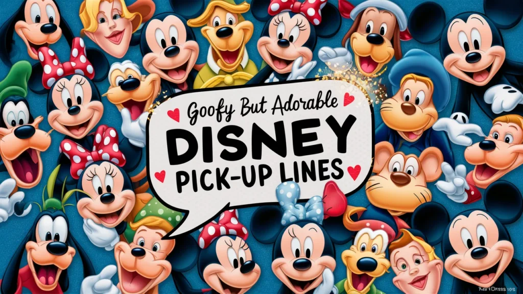 Goofy but Adorable Disney Pick-Up Lines