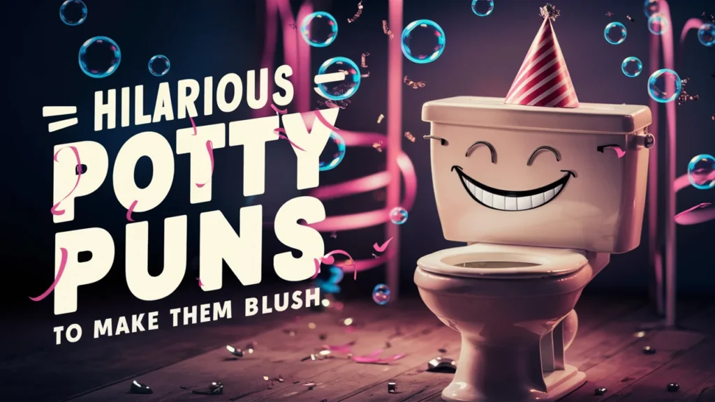 Hilarious Potty Puns to Make Them Blush