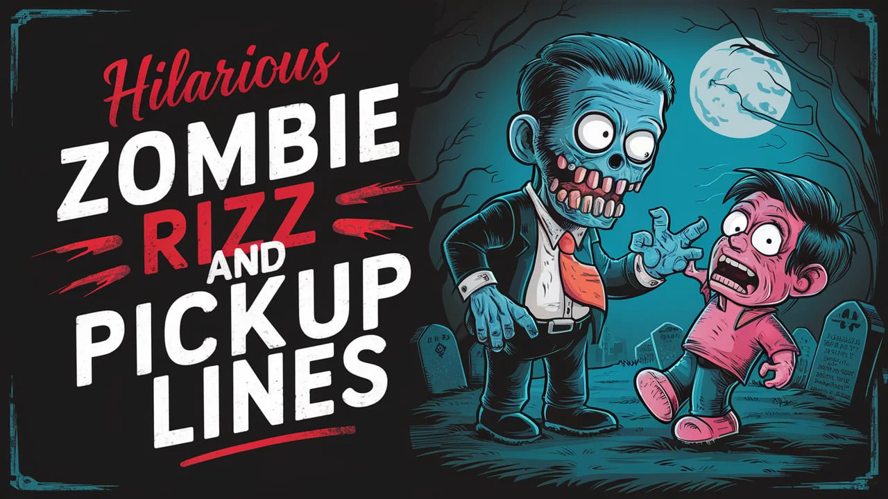 Hilarious Zombie Rizz & Pickup Lines