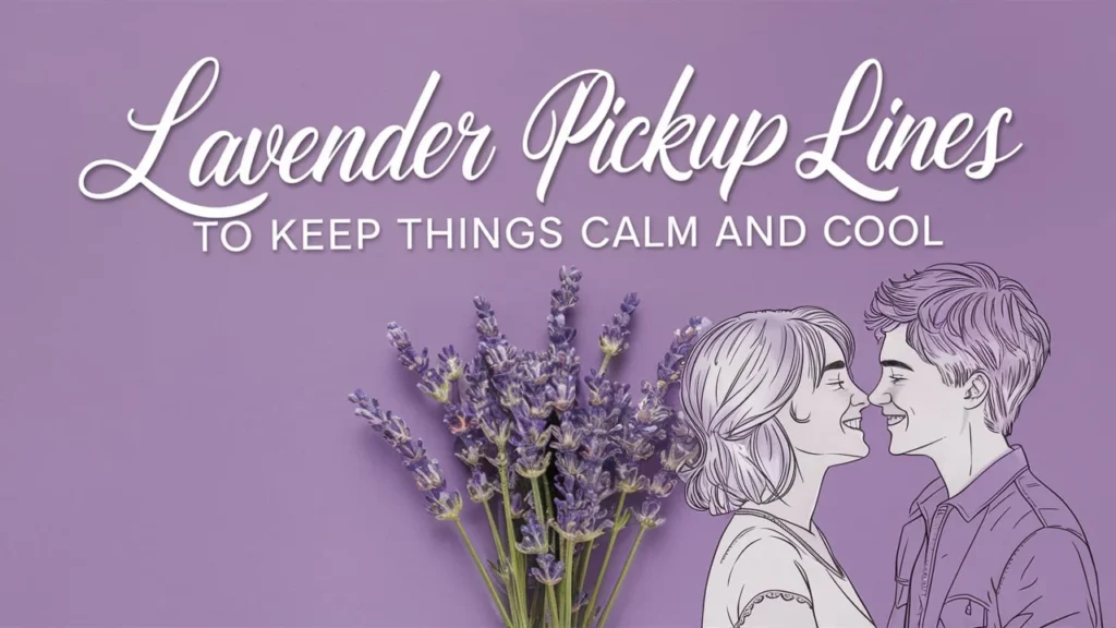 Lavender Pickup Lines to Keep Things Calm & Cool 