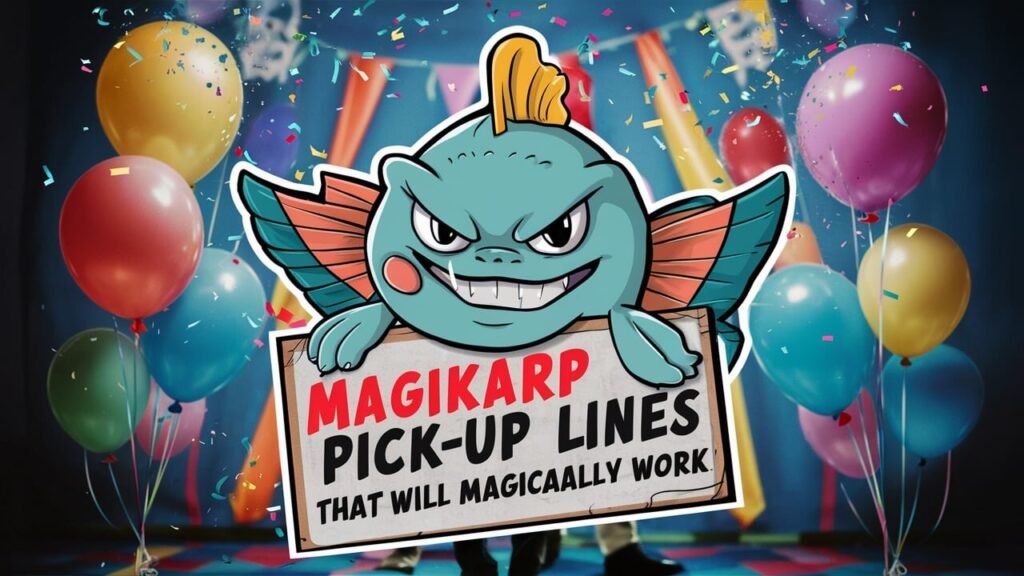 Magikarp Pick-Up Lines That Will Magically Work