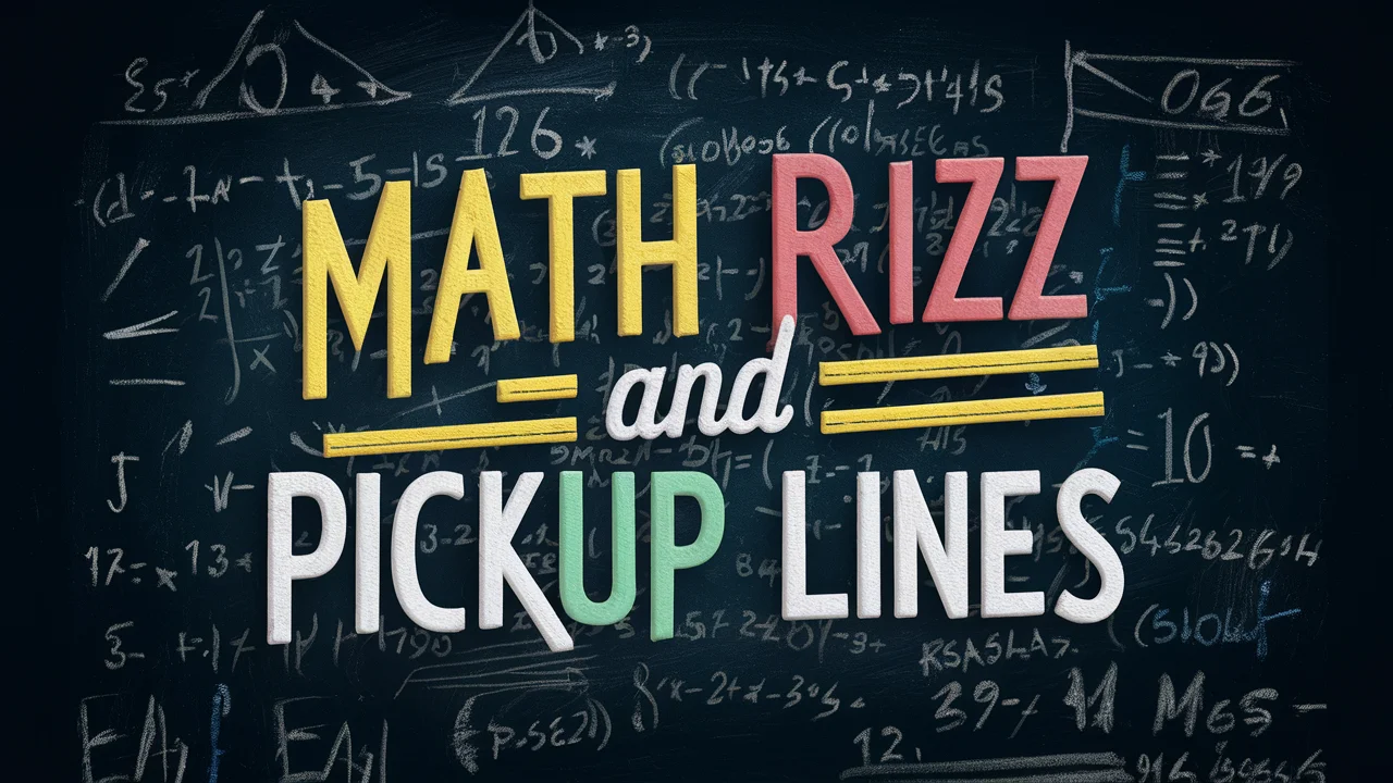 Math Rizz & Pickup Lines