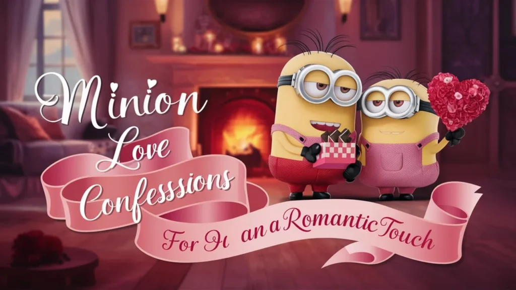 Minion Love Confessions for a Romantic Touch