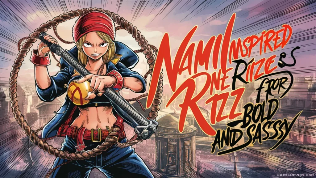 Nami-Inspired One Piece Rizz Lines for the Bold and Sassy