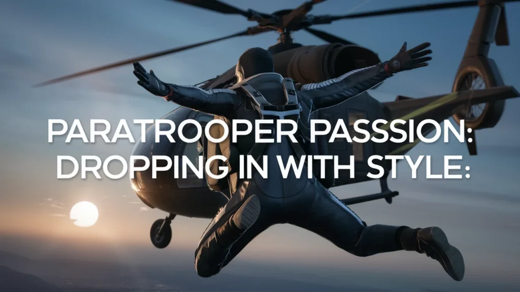 Paratrooper Passion: Dropping in with Style