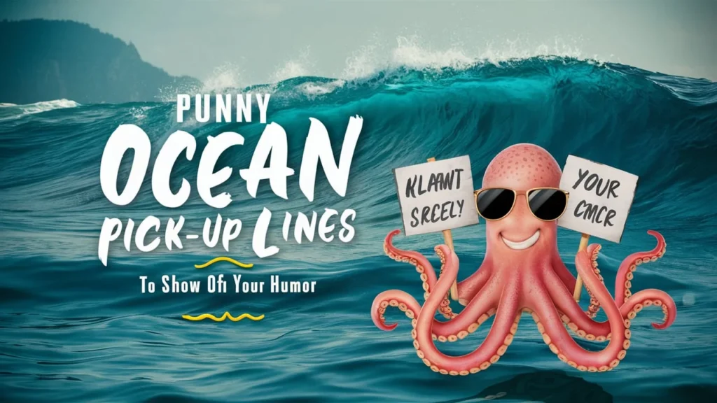 Punny Ocean Pick-Up Lines to Show Off Your Humor