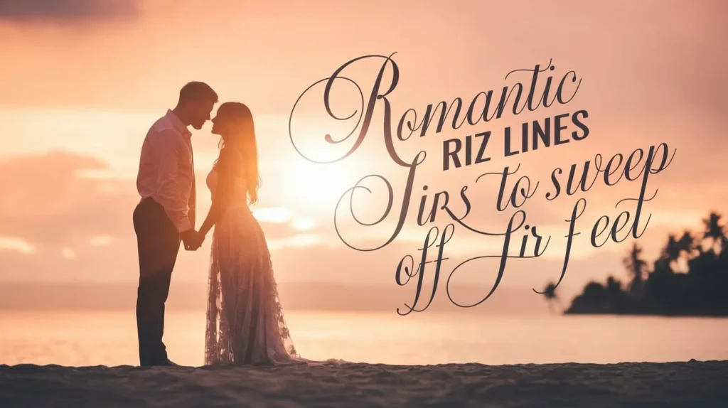 Romantic Rizz Lines to Sweep Them Off Their Feet
