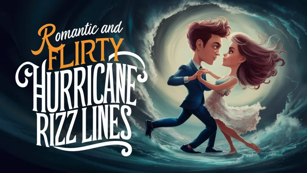 Romantic & Flirty Hurricane Rizz Lines