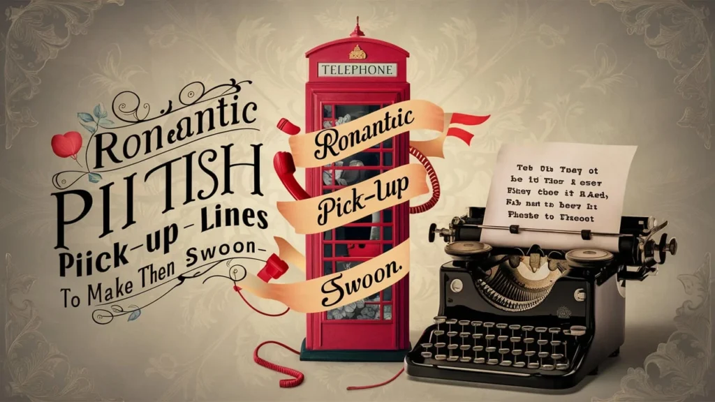 Romantic British Pick-Up Lines to Make Them Swoon