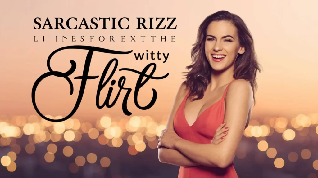  Sarcastic Rizz Lines for the Witty Flirt