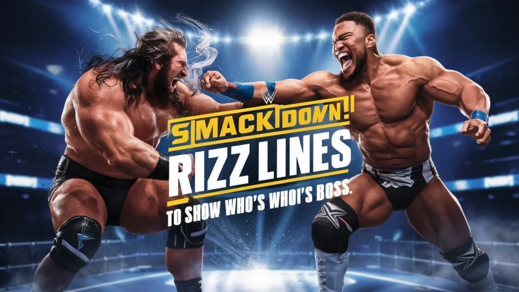 SmackDown! Rizz Lines to Show Who’s Boss