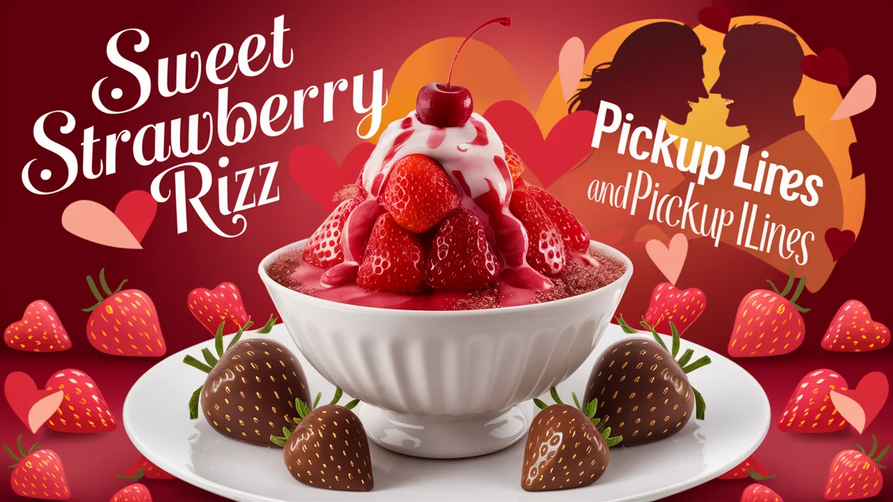 Sweet Strawberry Rizz & Pickup Lines