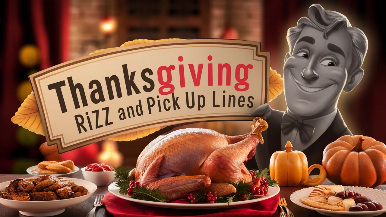 Thanksgiving Rizz & Pick-Up Lines