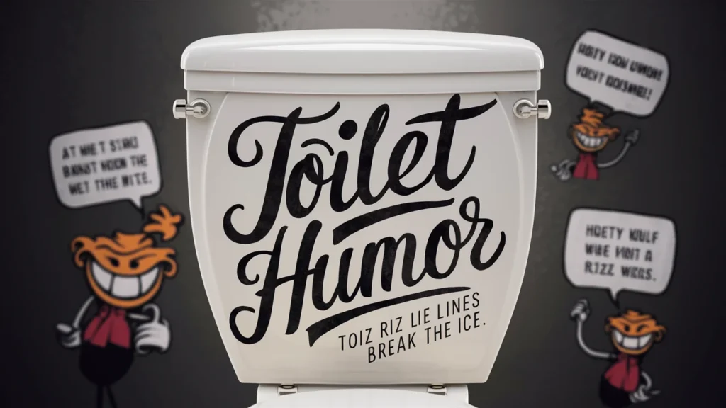 Toilet Humor Rizz Lines to Break the Ice