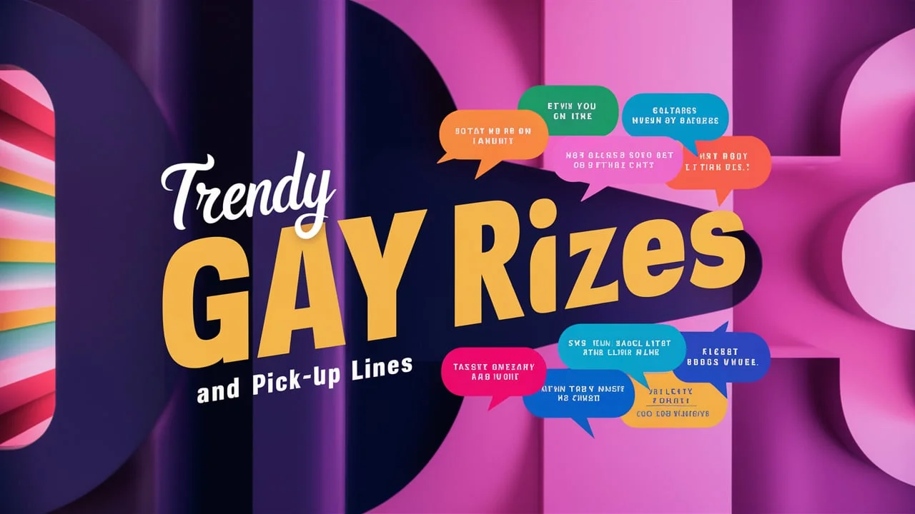 Trendy Gay Rizz Lines & Pick-Up Lines to Spark Conversation with Confidence