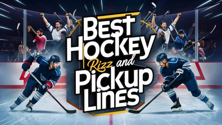 Best Hockey Rizz & Pickup Lines to Impress and Engage 