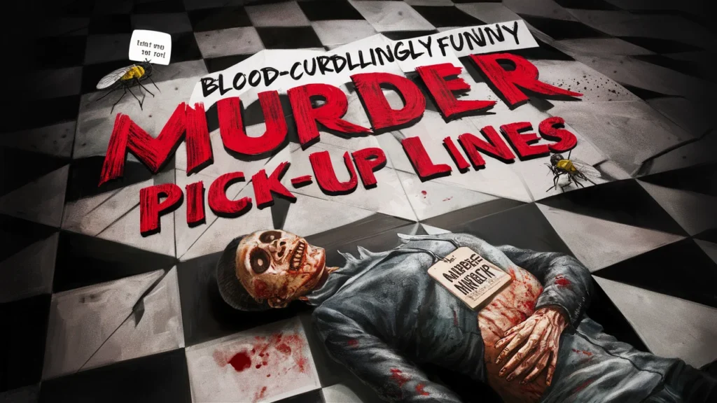 Blood-Curdlingly Funny Murder Pick-Up Lines