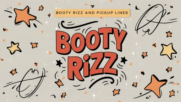 Booty Rizz & Pickup Lines for Flirty Chats