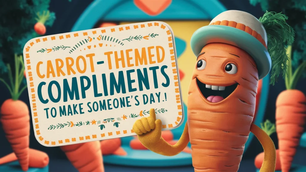 Carrot-Themed Compliments to Make Someone’s Day