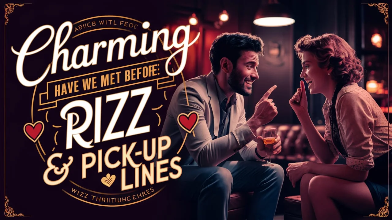 Charming Have We Met Before Rizz & Pickup Lines