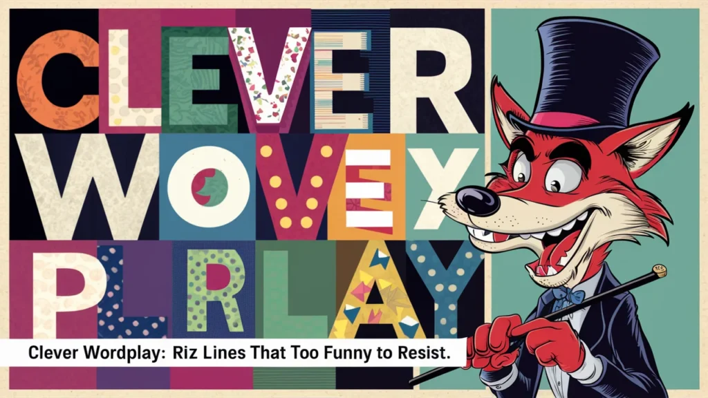 Clever Wordplay Rizz Lines That Are Too Funny to Resist