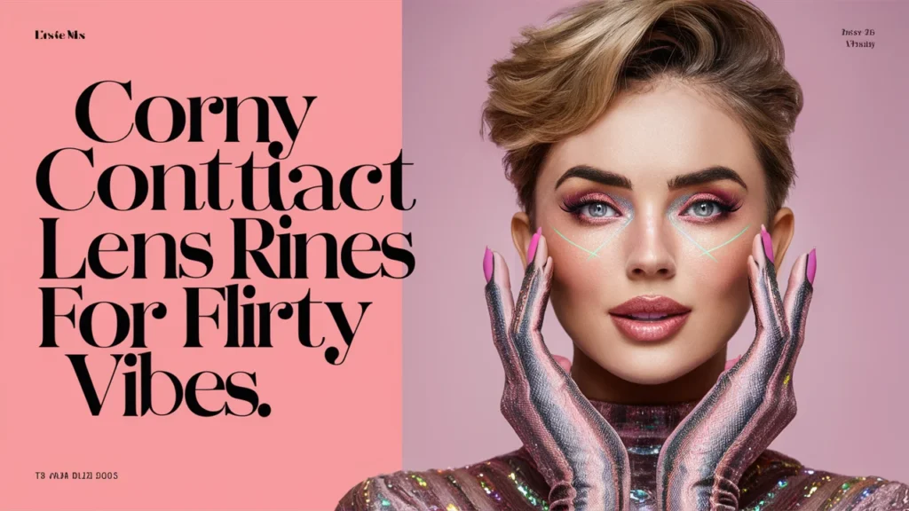Corny Contact Lens Rizz Lines for Flirty Vibes