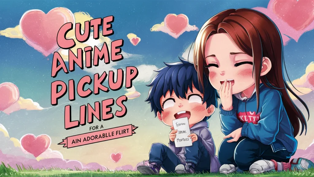 Cute Anime Pickup Lines for an Adorable Flirt