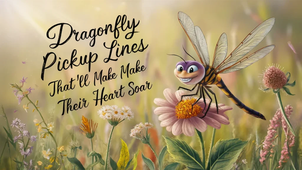 Dragonfly Pickup Lines That’ll Make Their Heart Soar