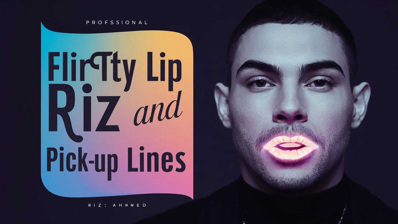 Flirty Lip Rizz & Pickup Lines to Elevate Your Conversations