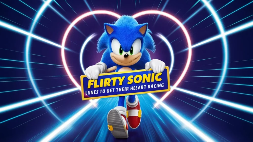 Flirty Sonic Rizz Lines to Get Their Heart Racing