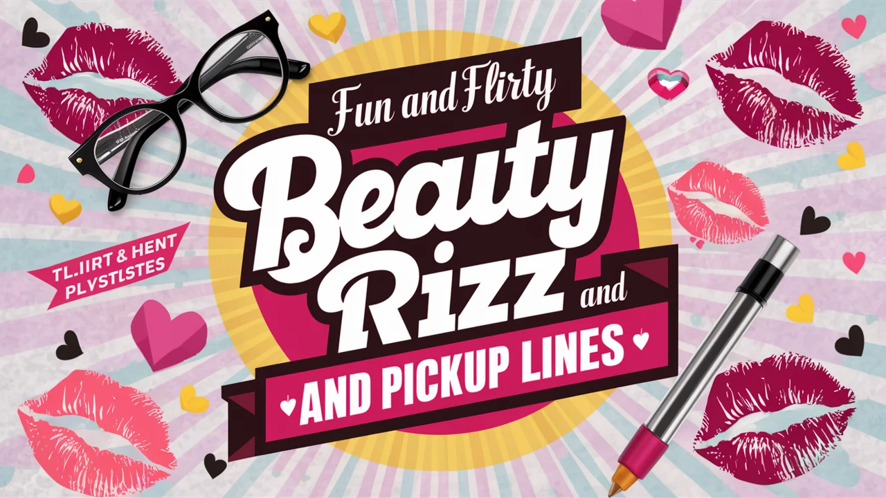 Fun and Flirty Beauty Rizz & Pickup Lines