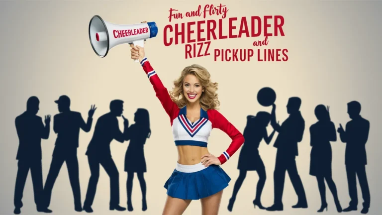 Fun and Flirty Cheerleader Rizz & pickup Lines