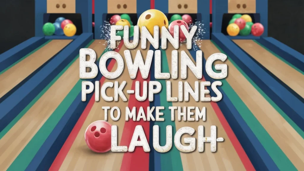 Funny Bowling Pick-Up Lines to Make Them Laugh