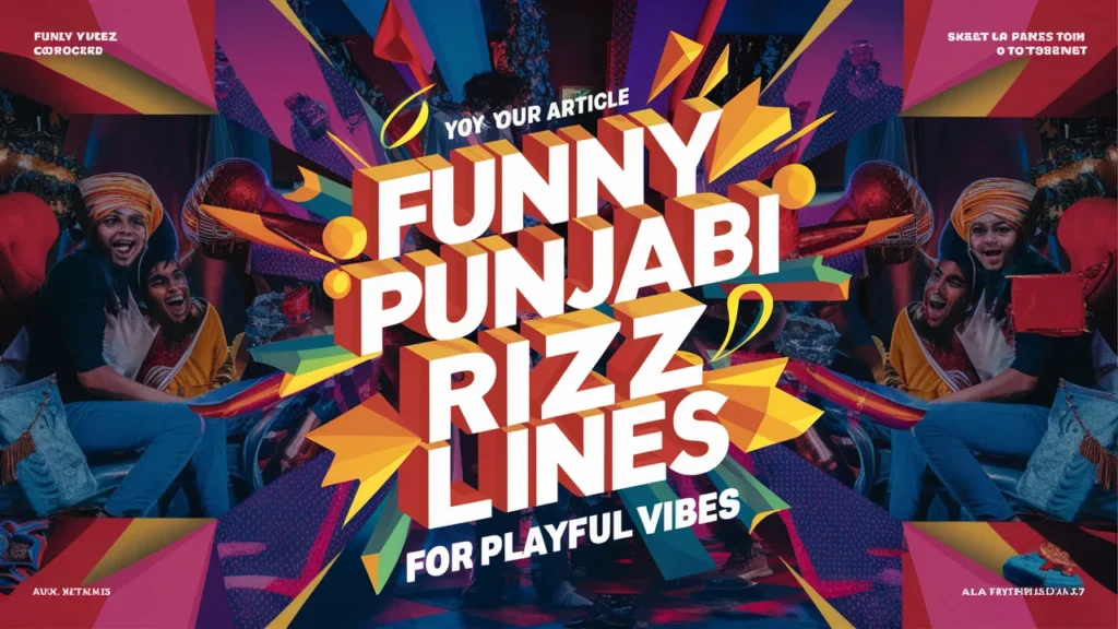 Funny Punjabi Rizz Lines for Playful Vibes