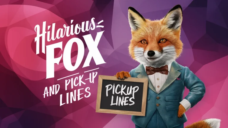 Hilarious Fox Rizz & Pickup Lines