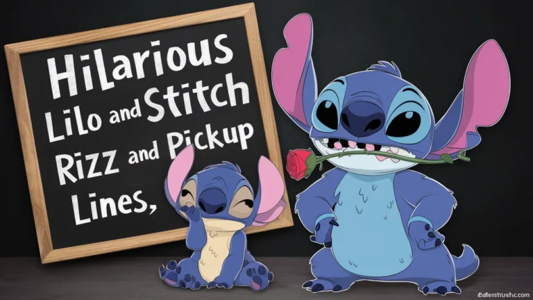 Hilarious Lilo and Stitch Rizz & Pickup Lines