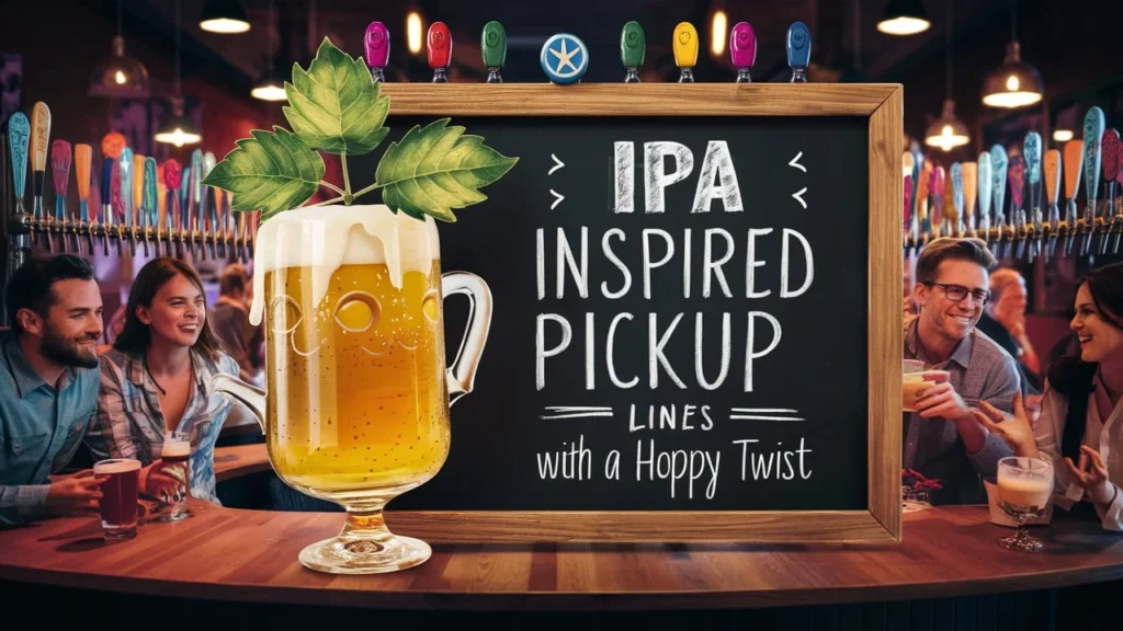 IPA-Inspired Pickup Lines with a Hoppy Twist