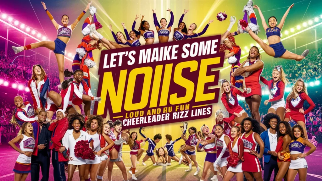 Let’s Make Some Noise! Loud and Fun Cheerleader Rizz Lines