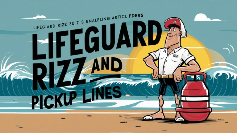 Lifeguard Rizz & Pickup Lines to Make Your Crush Smile 