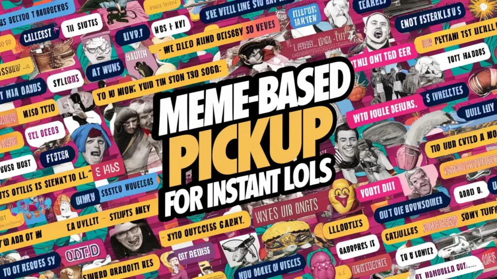 Meme-Based Pickup Lines for Instant LOLs
