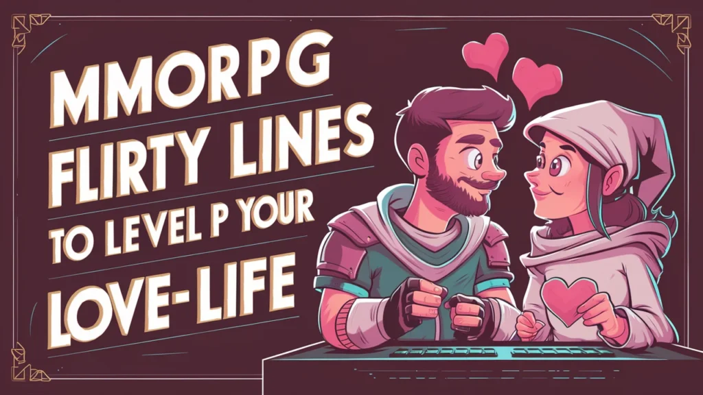 MMORPG Flirty Lines to Level Up Your Love Life