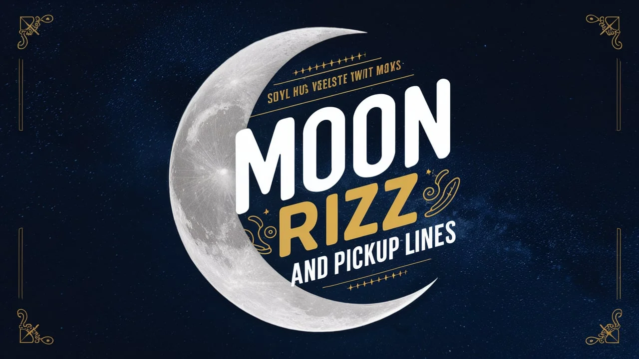 Moon Rizz & Pickup Lines for Confident Icebreakers 