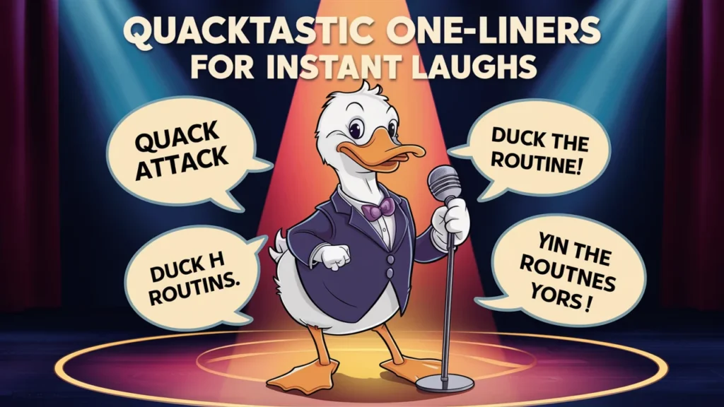 Quacktastic One-Liners for Instant Laughs